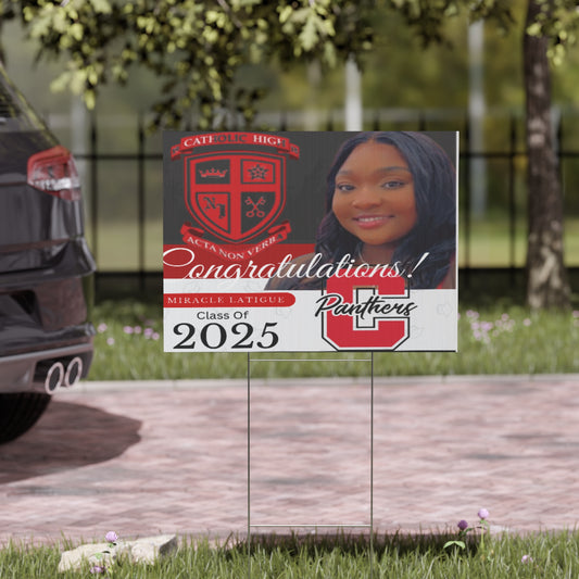 Graduation Yard Signs